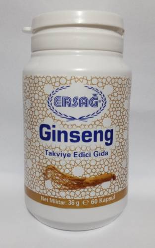 Ersağ Ginseng Gıda Takviyesi - 0