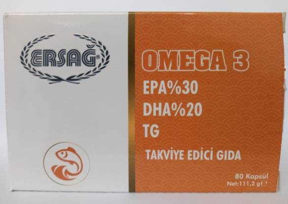 Ersağ Omega 3 Gıda Takviyesi - 0