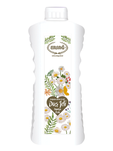 Ersağ Papatya Özlü Duş Jeli 1000 ML + Pompa Başlık - 1