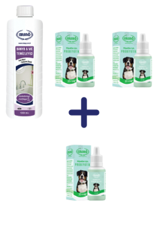 BANYO WC TEMİZLEYİCİ 1000 ML , KÖPEKLER İÇİN PROBİYOTİK 20 ML 2 ADET ALANA, KÖPEKLER İÇİN PROBİYOTİK 20 ML 1 ADET HEDİYE