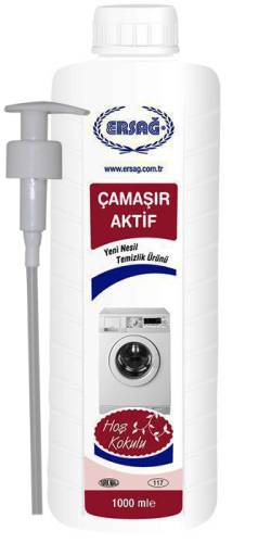 Ersağ Çamaşır Aktif 1000 ML + Pompa Başlık - 0