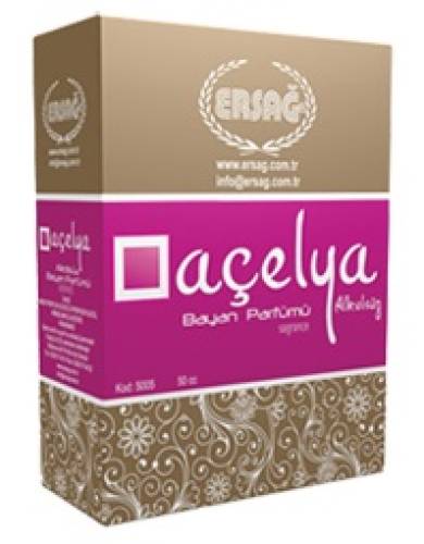 Ersağ Açelya Alkolsüz Bayan Parfüm 50 cc (Alkolsüz) - 1