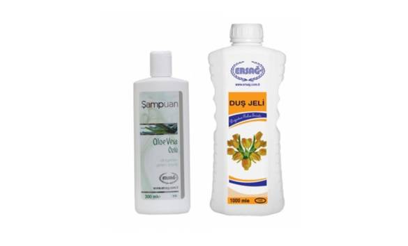 Ersağ Aloe Vera Özlü Şampuan + Duş Jeli - 0
