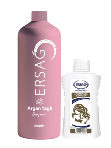 Ersağ Aparatlı Argan Yağlı Şampuan 1000 ML - 0