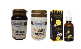 Ersağ Arı Sütü + Polen + Sıvı Propolis