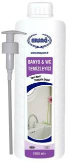 Ersağ Banyo WC Temizleyici 1000 ML + pompa başlık