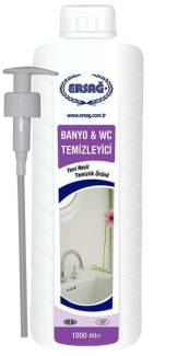 Ersağ Banyo WC Temizleyici 1000 ML + pompa başlık