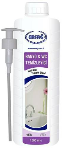 Ersağ Banyo WC Temizleyici 1000 ML + pompa başlık - 0