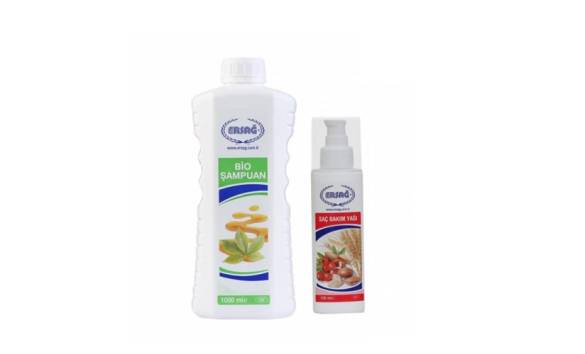 Ersağ Bio Şampuan 300 ml + Saç Bakım Yağı - 0