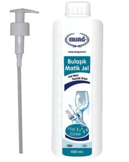 Ersağ Bulaşık Matik Jel 1000 ML + Pompa Başlık