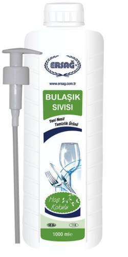 Ersağ Bulaşık Sıvısı 1000 ML + Pompa Başlık - 0