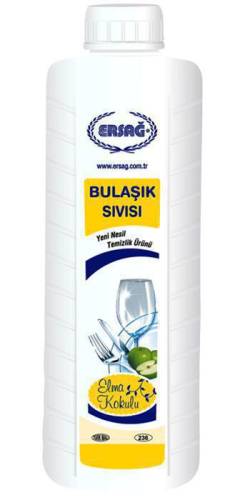 Ersağ Bulaşık Sıvısı (Elma Kokulu) 1000 ML - 0