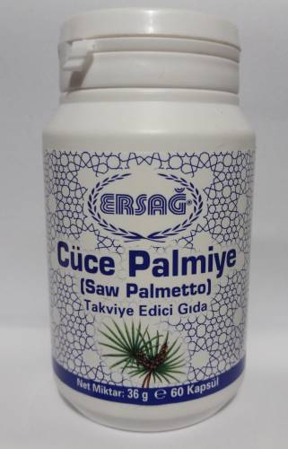 Ersağ Cüce Palmiye Gıda Takviyesi, Saw Palmetto - 0