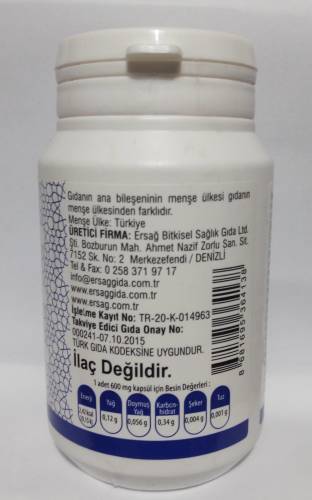 Ersağ Cüce Palmiye Gıda Takviyesi, Saw Palmetto - 2