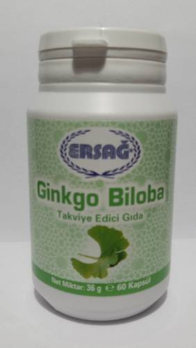 Ersağ Ginkgo Biloba Gıda Takviyesi - 3