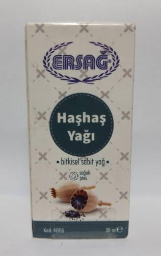 Ersağ Haşhaş Yağı 30 ML - 0