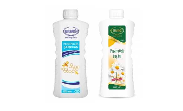 Ersağ Propolisli Şampuan (Normal - Kuru Saçlar) + Papatya Özlü Duş Jeli - 0