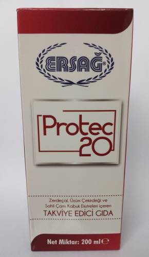 Ersağ Protec 20 Gıda Takviyesi - (2 Li Set) - 0