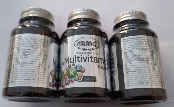 Ersağ Multivitamin Gıda Takviyesi - 4