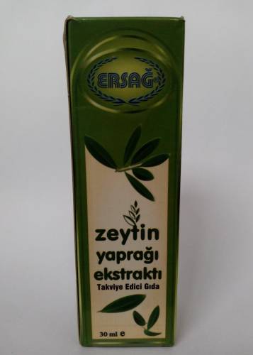 Ersağ Zeytin Yaprağı Ekstraktı Gıda Takviyesi - 1