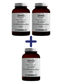 5-HTP (HİDROKSİTRİPTOFAN) TABLET 2 ALANA 1 BEDAVA